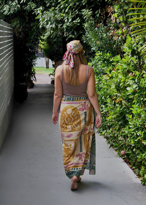 Island Goddess Silk Scarf