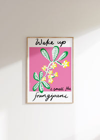 Frangipani Matisse Style Art Print