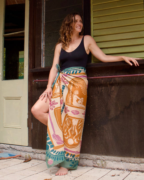 Island Goddess Sarong