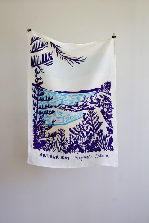 Arthur Bay tea Towel