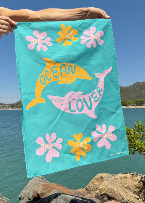 Ocean Lover Tea Towel