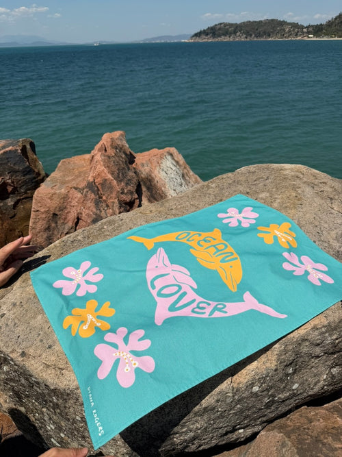 Ocean Lover Tea Towel