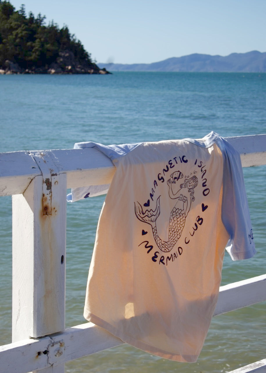 Mermaid Club Raglan T-shirt