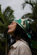 Green Mermaid Silk Scarf