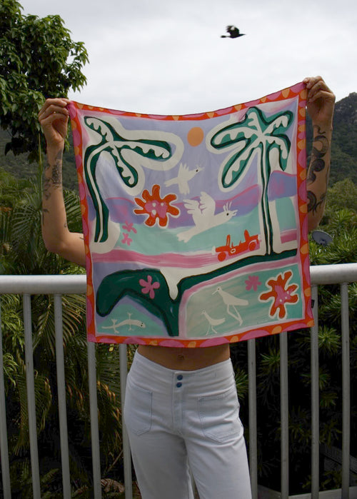 Island Colours Silk Scarf