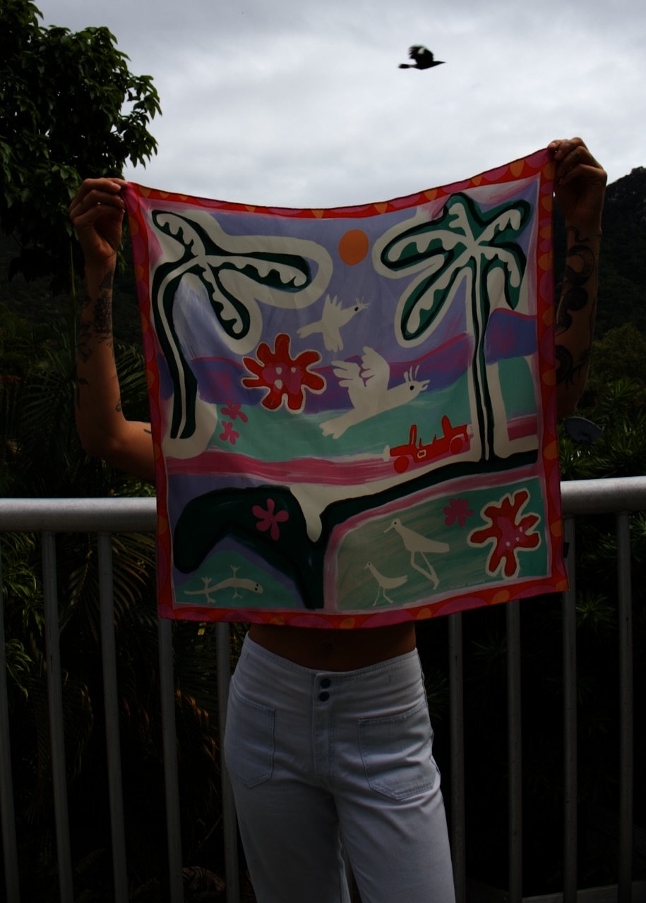 Island Colours Silk Scarf