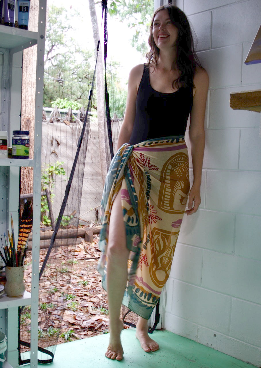 Island Goddess Sarong