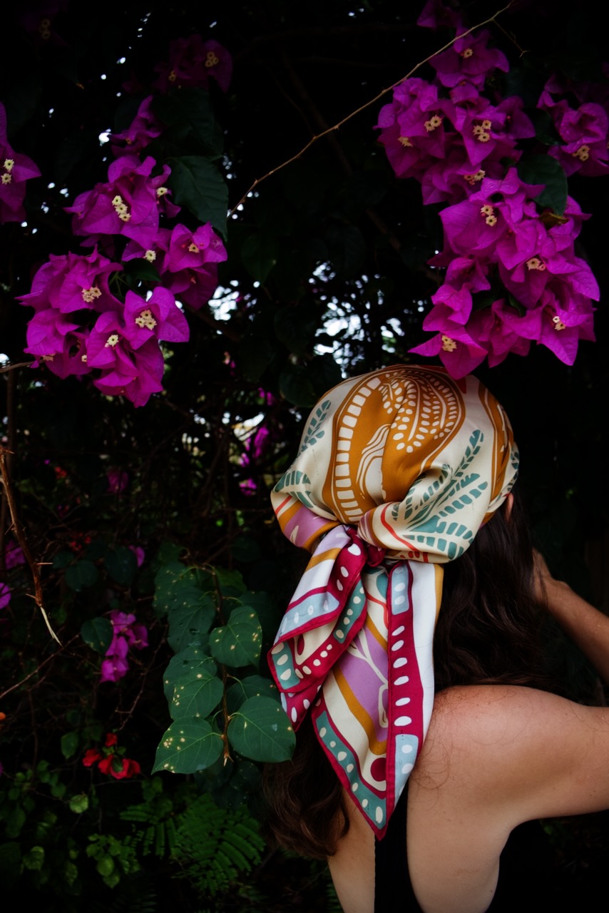 Island Goddess Silk Scarf