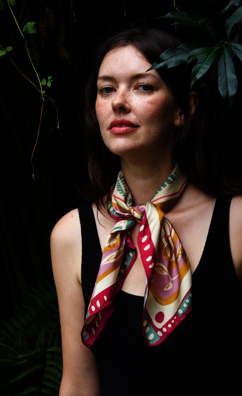 Island Goddess Silk Scarf