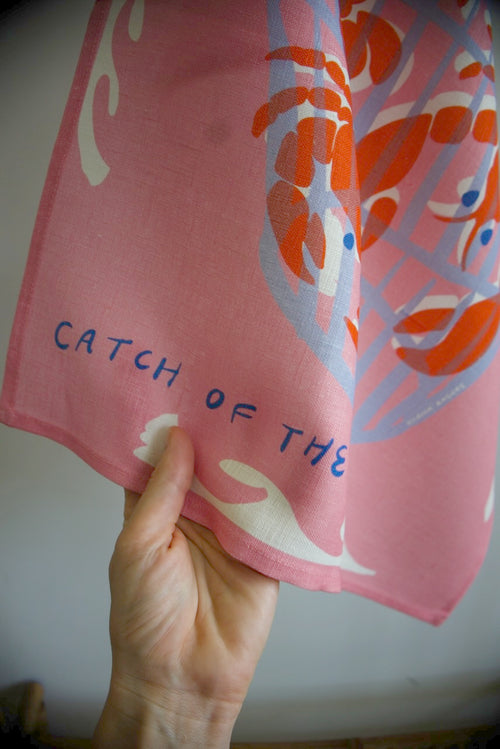 Catch of the Day Tea Towel
