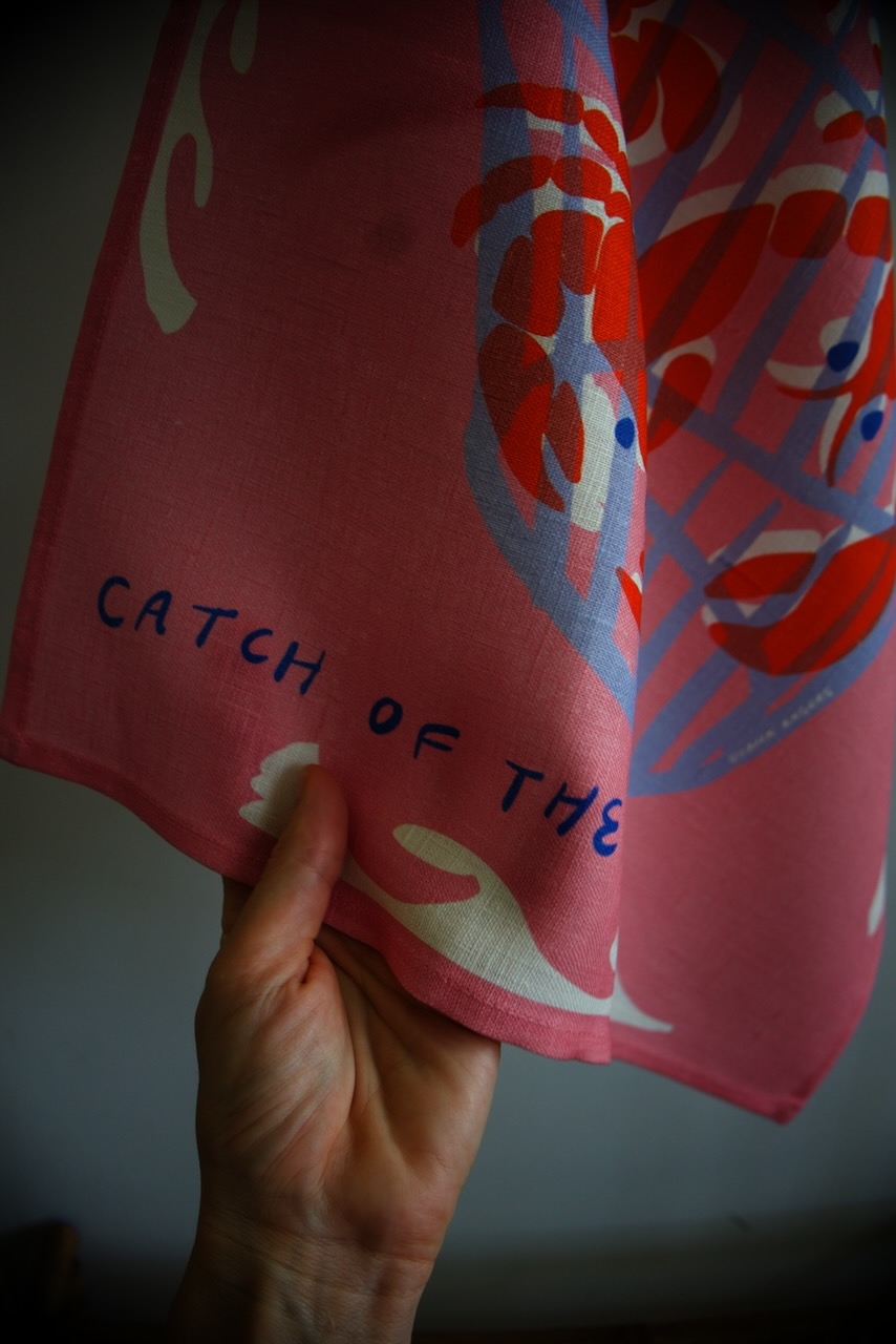 Catch of the Day Tea Towel