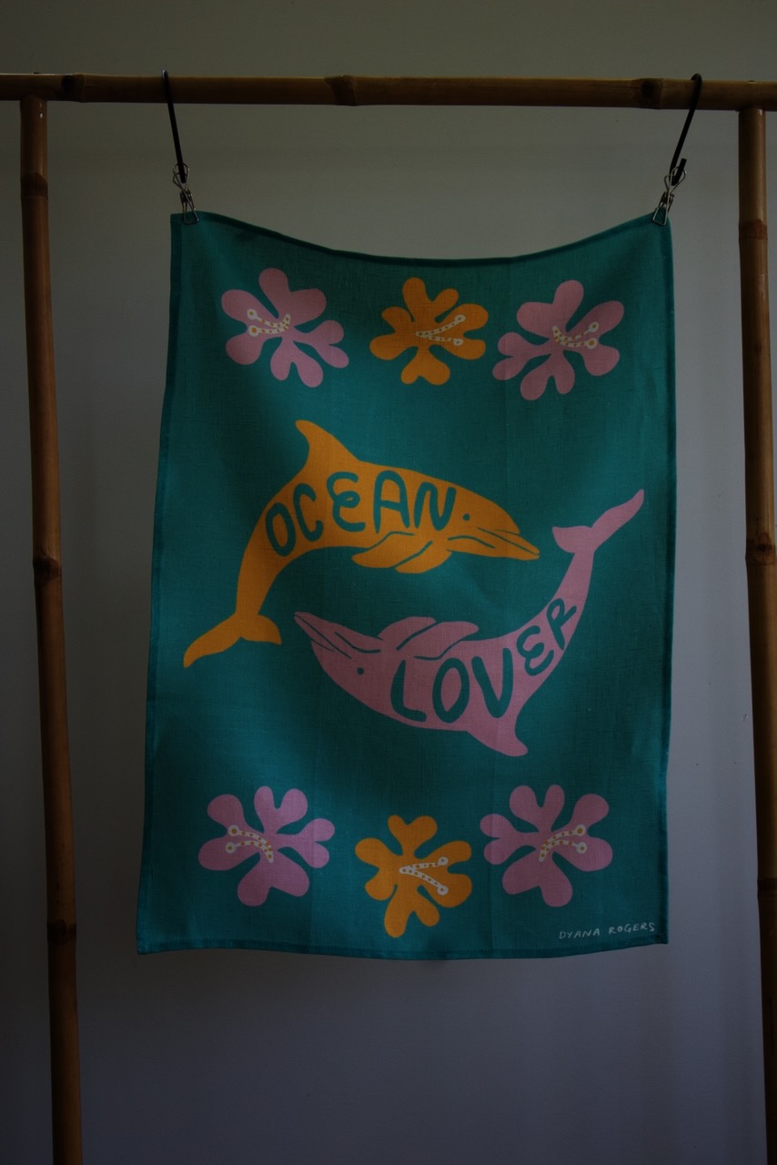 Ocean Lover Tea Towel