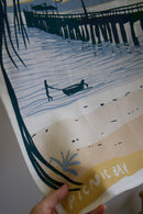 Picnic Bay Jetty Tea Towel