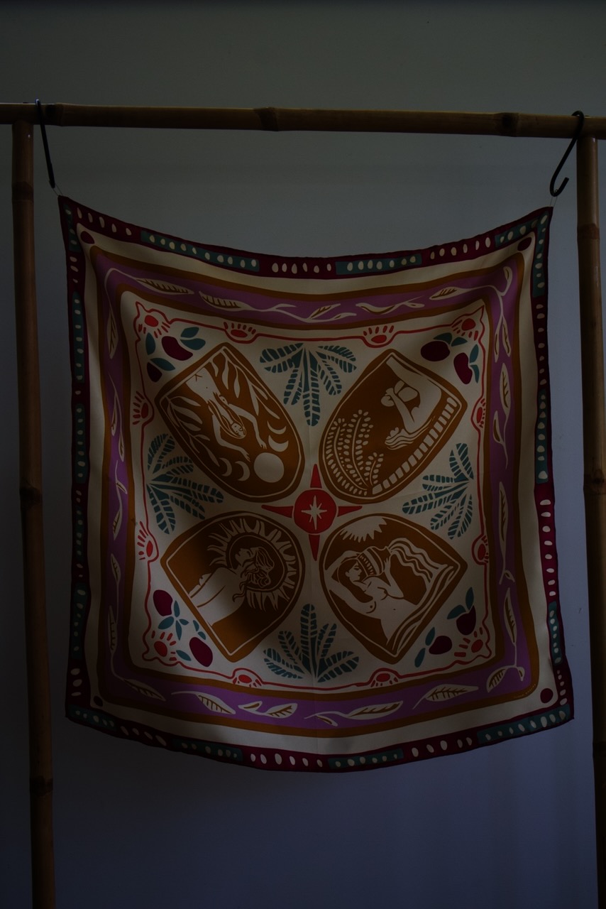 Island Goddess Silk Scarf