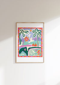 Island Colours Art Print