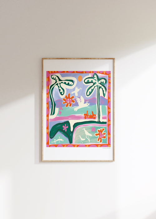 Island Colours Art Print