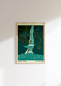 Kiate Falls Art Print