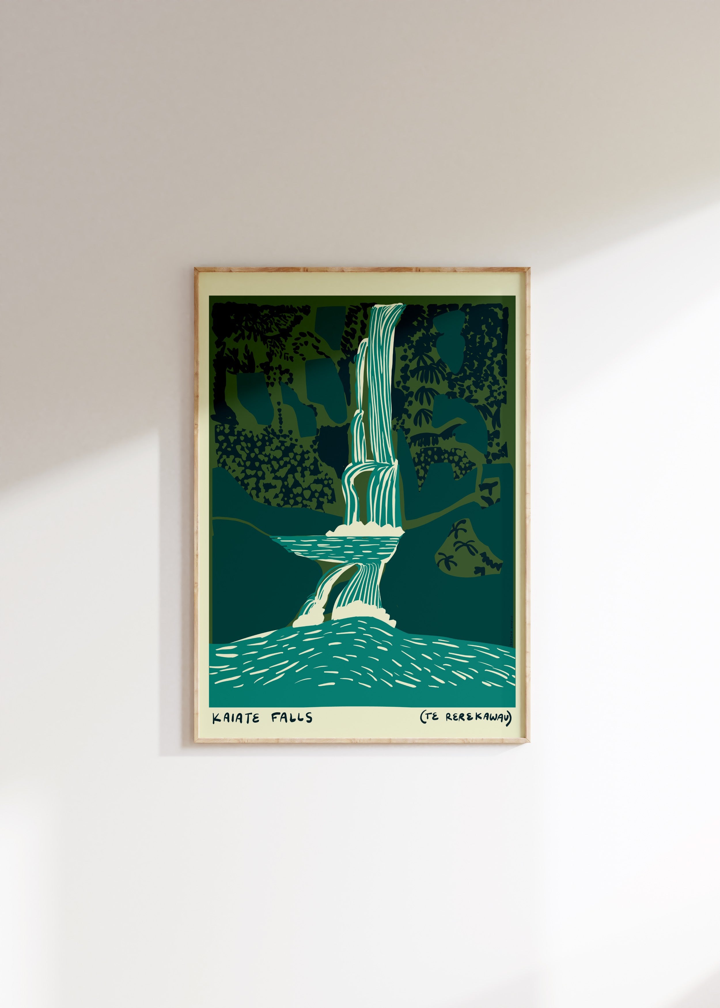 Kiate Falls Art Print