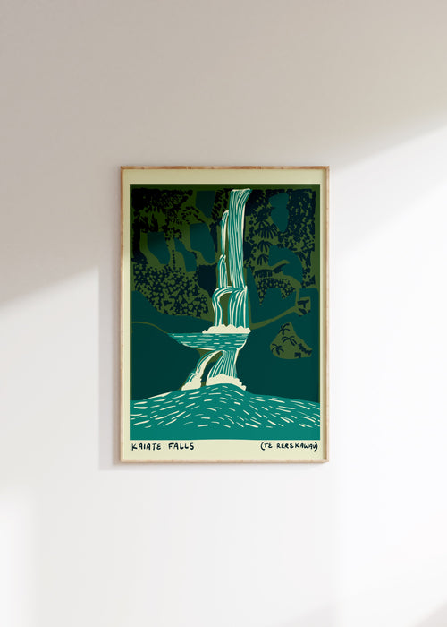 Kiate Falls Art Print