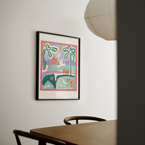 Island Colours Art Print