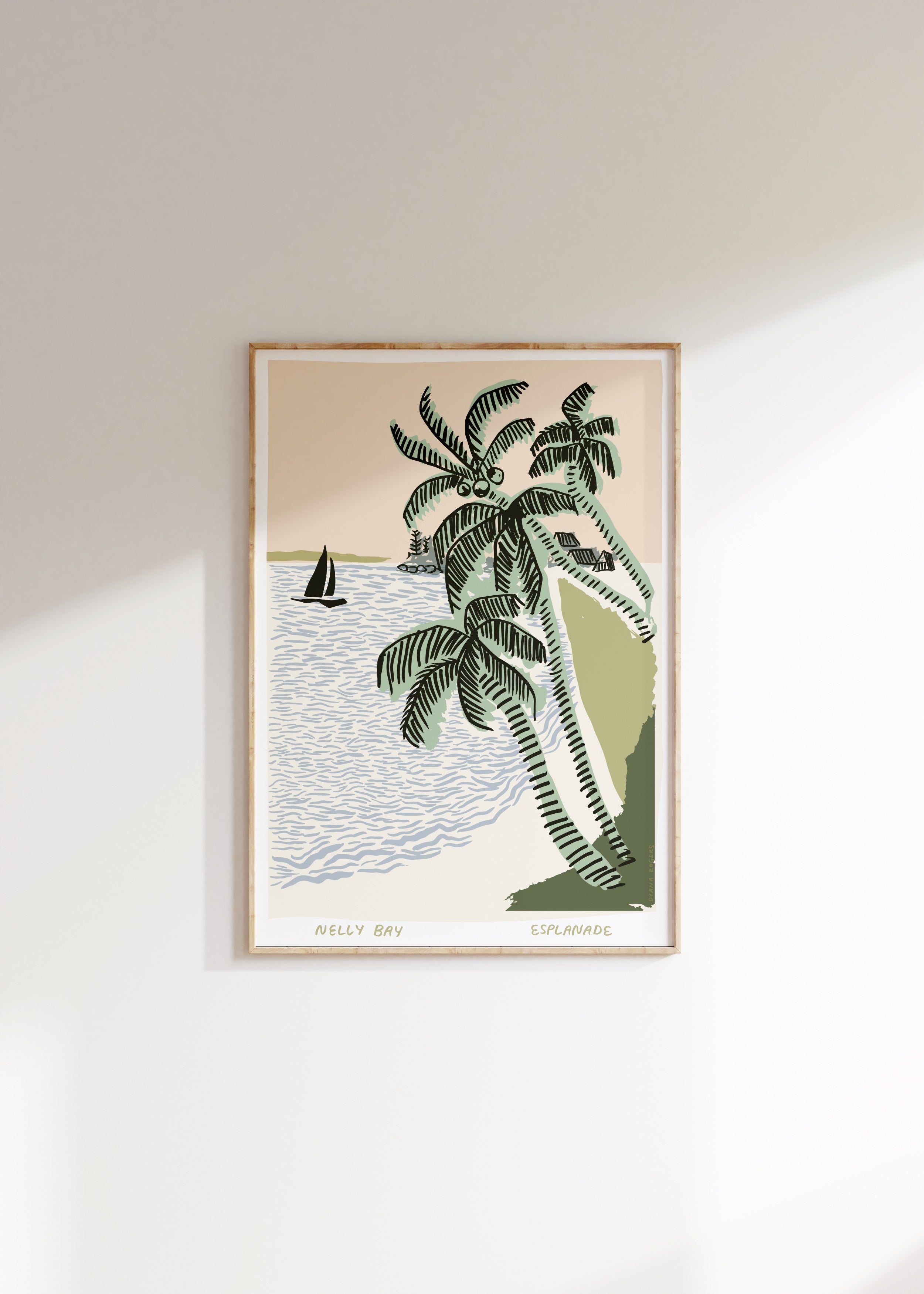 Nelly Bay Art Print