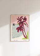 Nelly Bay Pink Art Print