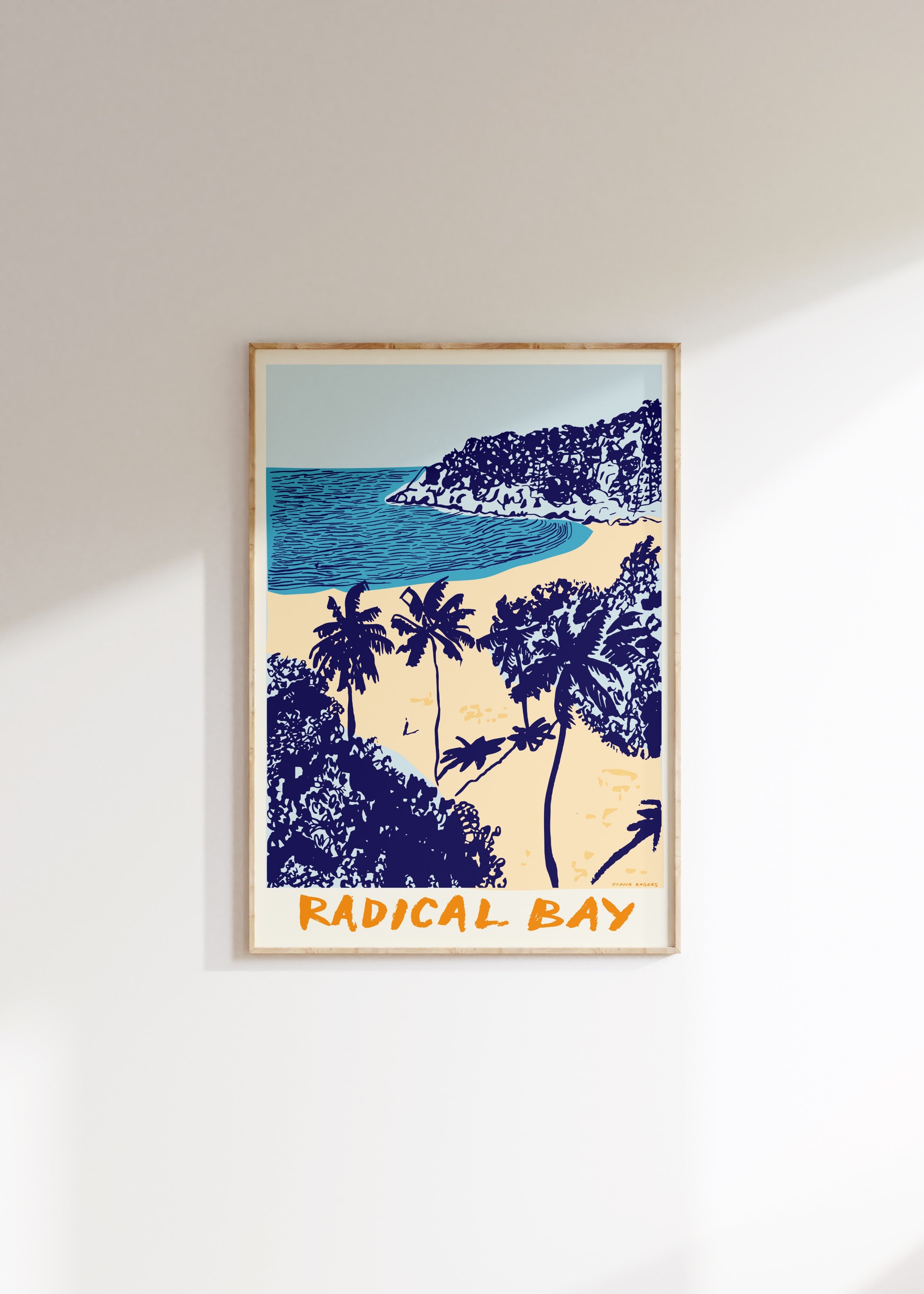 Radical Bay Art Print