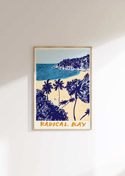 Radical Bay Art Print