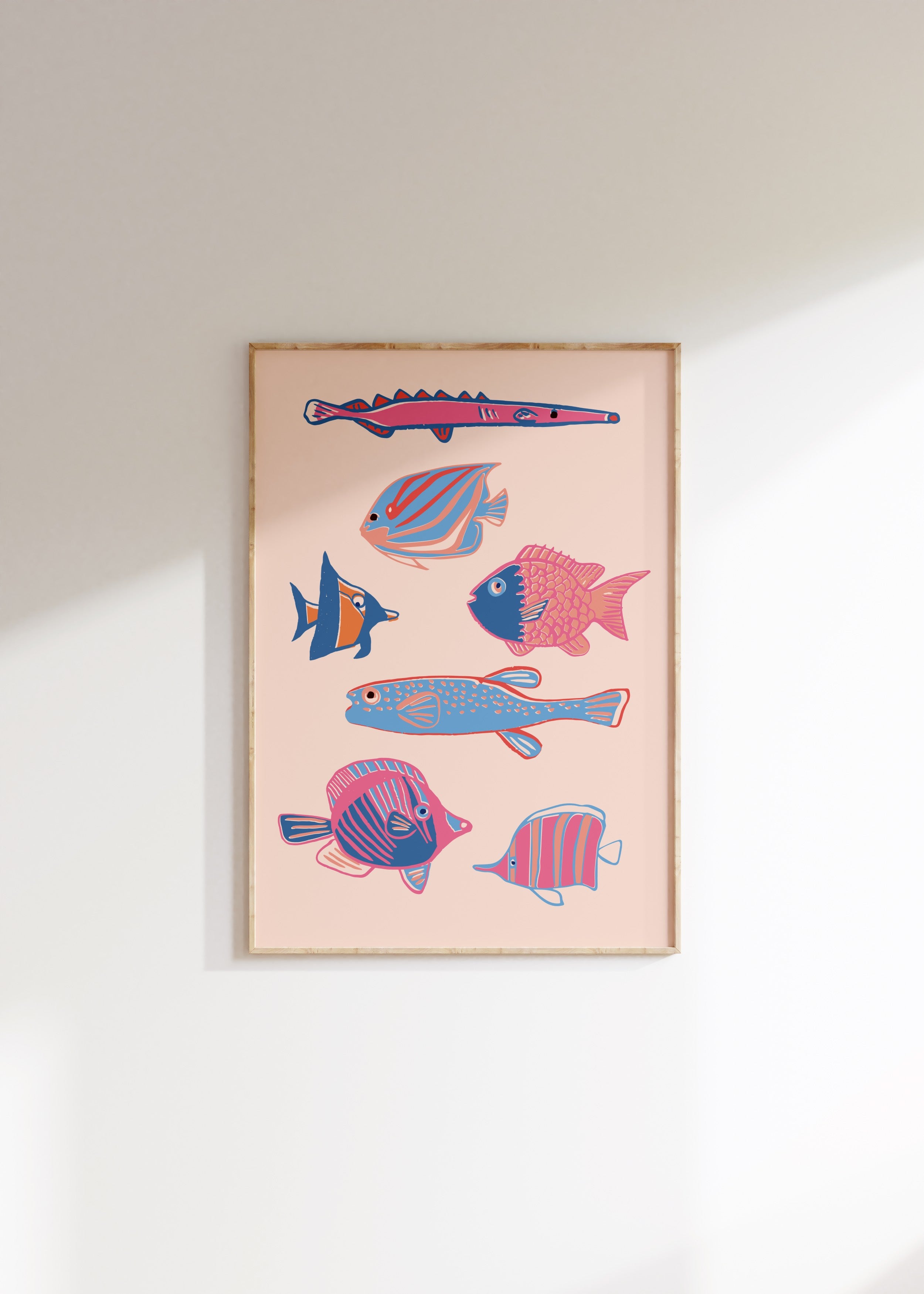 Tropical Reef Fish Australia Art Print